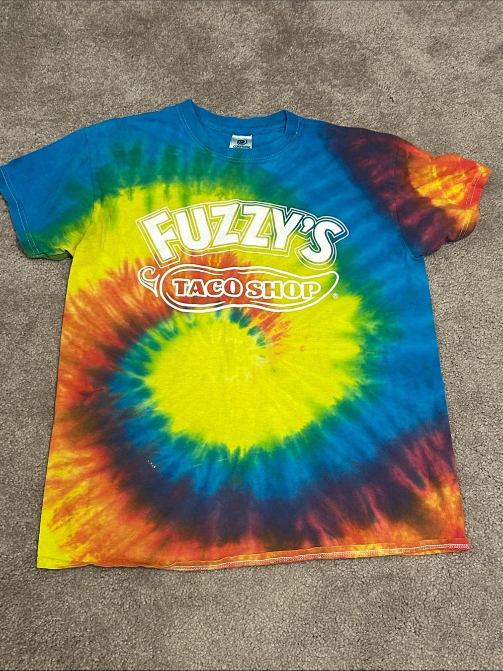 Men's Tie-Dye Logo Tee - Multi-Color